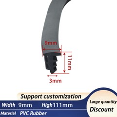 uPVC Window & Door Bubble Gasket Seal Flipper Double Glazing Rubber Draught Seal