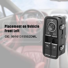 Master Driver Side Power Window Switch 99161315502DML Replacement for Porsche
