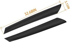 Windshield A-Pillar Trim Molding Set, Compatible with Kia 2010-2013 Kia Soul