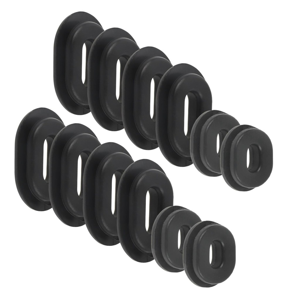 FLYPIG Rubber Grommet Single Side Cover for Honda Motorcycle CB100 CB125S CL100