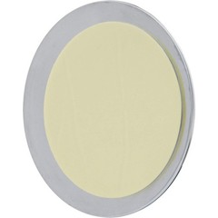 7-1/2-Inch Stainless Steel Offset-Mount Convex Mirror Head with J-Bracket, Unive