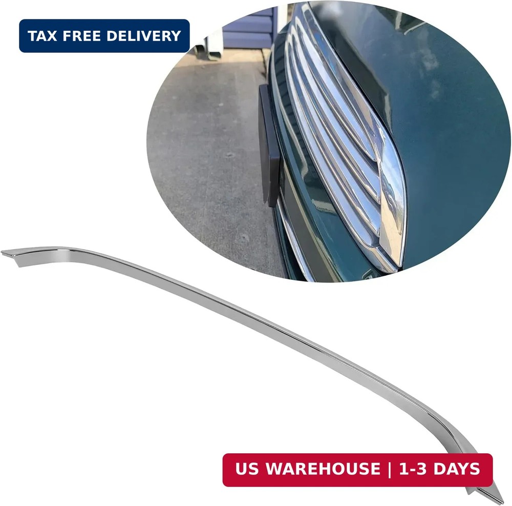 Grill Hood Trim Moulding Compatible with 2007-2015 Mini Cooper R55 R56 R58