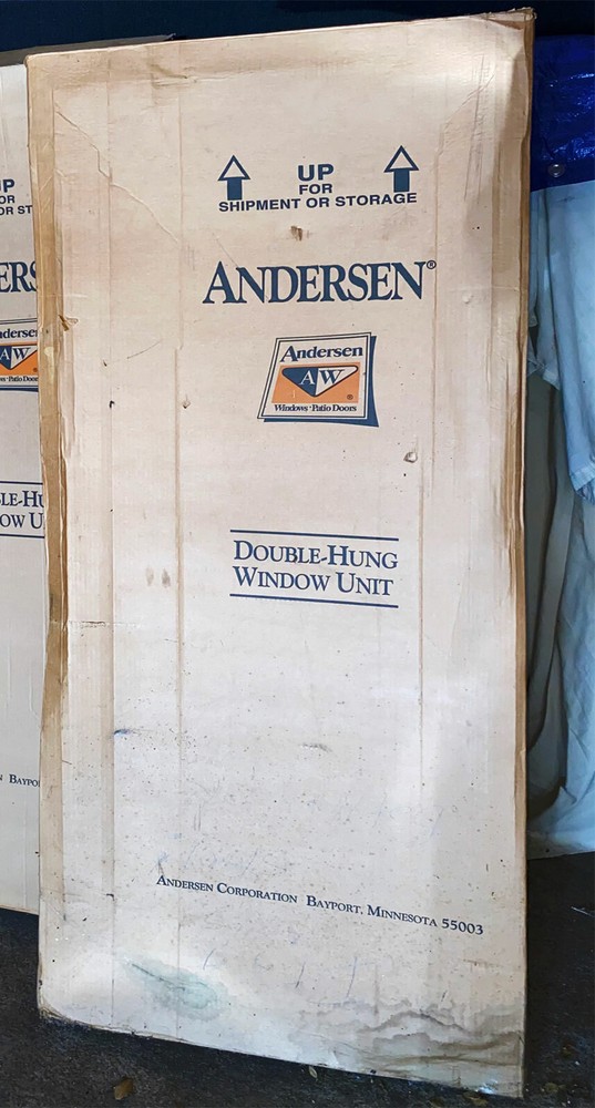 ANDERSEN TW1842 Full Frame Double Hung Tilt Wash Window HP WHITE Low-E Sun