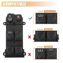 Replacement Driver Power Window Switch for 06-11 Honda Civic 35750SNVH51