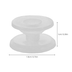 1 Set Window Blinds Plastic Cord Winder, String Holder with Screws for Wall
