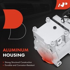 A/C Compressor with Clutch Compatible with Kia Rio 1.6L 2003-2005