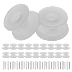 1 Set Plastic Cord Winders – String Rollers with Mounting Screws for Blinds,
