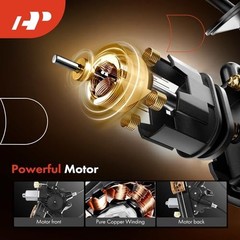 Electric Power Window Regulator with Motor Front Driver (2 Pins Plug)