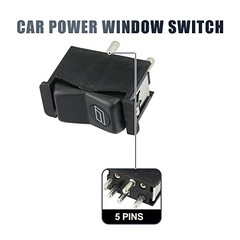 2pcs Power Window Switch Front Driver Side Power Window Master Control Switch