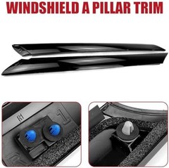 FEXON Windshield A-Pillar Trim Molding Set Compatible with 2014-2019 Kia Soul…