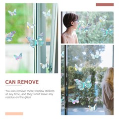 Alert Anti-Collision Window Cling Bird Stickers Decor Strike Glass Deterrent