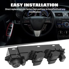 Master Power Window Switch Compatible with Mazda 3 Mazdaspeed S i 2010 2011