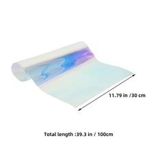 1 Pack Silver Gradient Auto Window Tint Film Durable for Car Windows