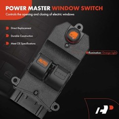 Front Left Driver Side Power Window Switch | Compatible with Honda Civic 2001