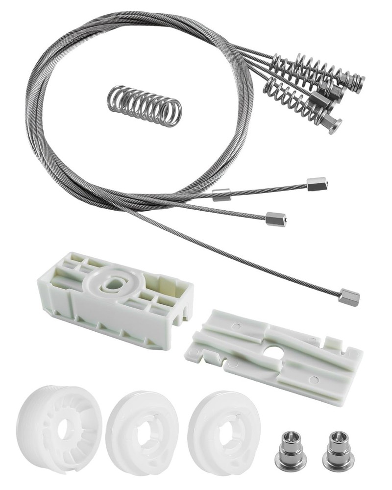 Rear Quarter Window Regulator Repair Kit Compatible with Ford Mustang MK5 S19…