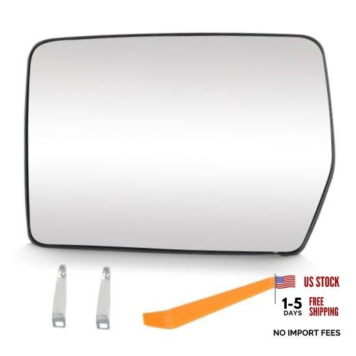 Driver Left Side Power Heated Mirror Glass Fits 2004-2014 Ford F-150