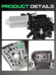 Power Window Regulator with 2-Pin Motor Assembly Front Passenger Side