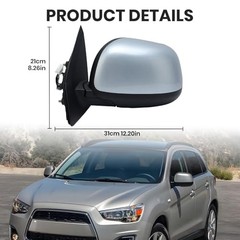 Mirror Compatible with 2011-2022 Mitsubishi Outlander Sport Left Driver Side