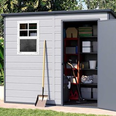 2 Pack 12″ x 18″ Flush Mount Shed Windows with Tempered Glass for Versatile Use