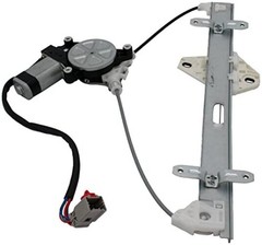 751-054 Front Driver Side Power Window Regulator and Motor Assembly