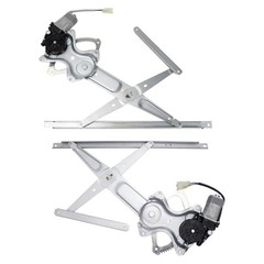 Front Power Window Regulator & Motor Assembly Set Compatible with WRA06963