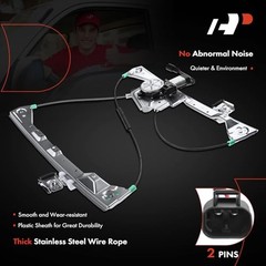 Power Electric Window Regulator with Motor Compatible with Rear Driver (LH)