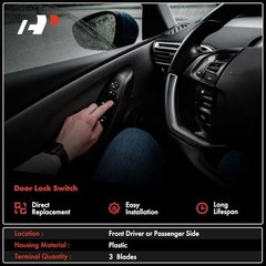 Power Door Lock Switch for Dodge Dakota Durango Ram 1500-5500 Van