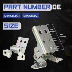 55275464AC Lower Door Hinge for Front Door Left Driver or Right Passenger Side