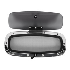 1. Boat Porthole Stainless Steel 18.11 X 7.87in Rust Resistant Portlight Wi RZYB