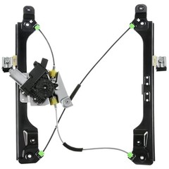 Electric Power Window Regulator with Motor Compatible with Front Driver