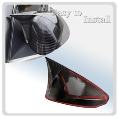 2PCS New Sports Rear Mirror Cover Caps for Hyundai Tucson 2022 2023 2024 2025…