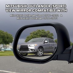 Mirror Compatible with 2011-2022 Mitsubishi Outlander Sport Left Driver Side