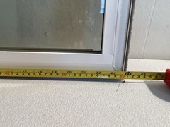 Window World Vinyl Double Hung Replacement Windows Grid Tinted Light Oak 24×50?