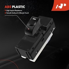 Power Window Switch Compatible with Chevrolet Colorado 2004-2012 & GMC Canyon