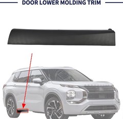 Door Lower Molding Trim Compatible with Mitsubishi Rear Right Passenger Side