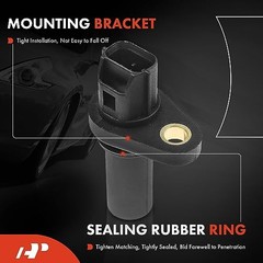 3-PC Engine Camshaft Crankshaft Position Sensors Compatible with Mitsubishi