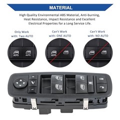 Driver Side Power Window Switch Compatible with 2012-2015 Dodge Grand