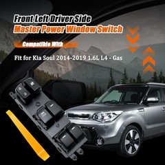 93570-B2010CA Master Power Window Switch for Kia Soul 2014-2019 – Front