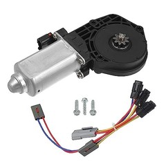 Front Right Side Power Window Lift Motor Fits Ford F-150 – Pack of 4 – Black
