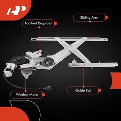 Power Window Regulator with Motor Compatible with Dodge Ram 1500 2500 3500