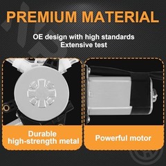 Power Window Regulator with Motor Assembly fit for Honda Front Passenger Side