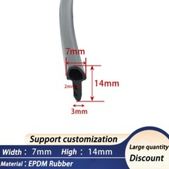 uPVC Window & Door Bubble Gasket Seal Flipper Double Glazing Rubber Draught Seal