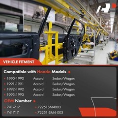 Power Window Regulator with Motor Compatible with Honda Front Driver Side (LH)