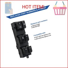 Obaee Master Power Window Switch Compatible with Kia Optima 2.0 L 2.4 L 2014 201