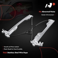 Front Left Driver Side Electric Power Window Regulator Without Motor