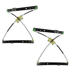 Front Power Window Regulator Set Compatible with 2007-2013 Audi Q7