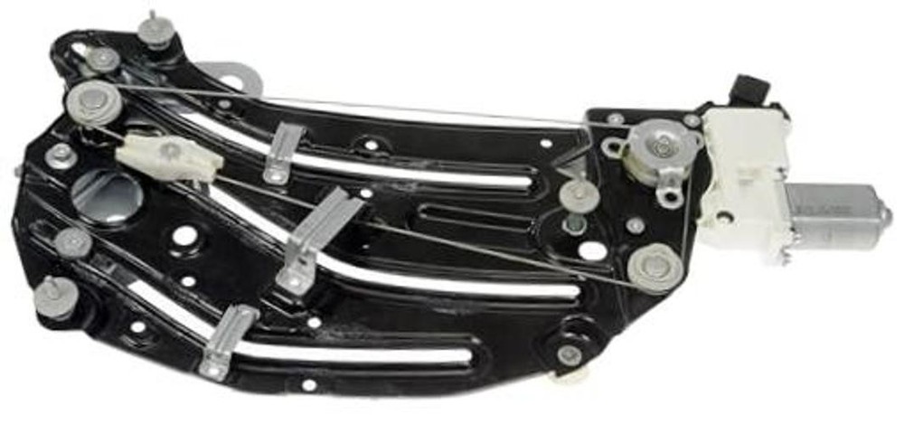 751-100 Left Quarter Power Window Regulator and Motor Assembly Compatible