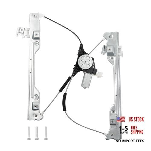Window Regulator w/Motor Compatible with with 6Pins Motor Front Driver Side