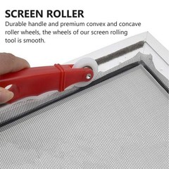 2PCS Spline Tool Screen Repair Tool Screen Door Roller Tool Flat Spline Tool