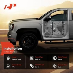 Electric Power Window Regulator Without Motor Compatible with Volkswagen